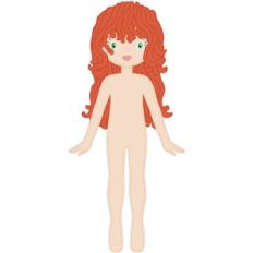 mindy rag paper doll