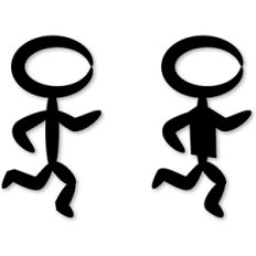 stick runner boy