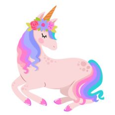 spring unicorn