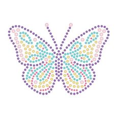 rhinestone butterfly