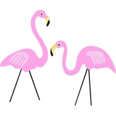 yard flamingo