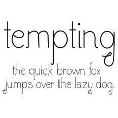 cg tempting font