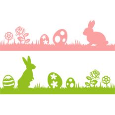 easter bunny borders