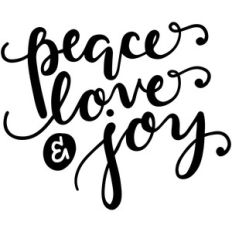 peace, love and joy