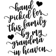 hand picked grandma