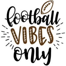 football vibes only