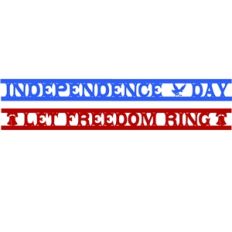 4th of july border set 2