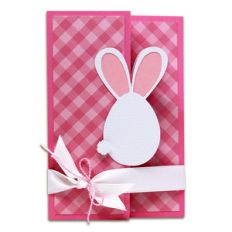 egg bunny surprise card