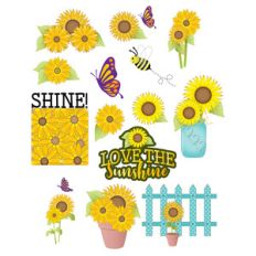sunflower planner stickers
