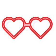 heart glasses