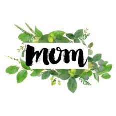 mother's day label