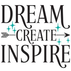 dream create inspire arrow quote