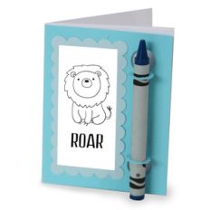 color and sketch book - lion roar