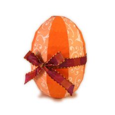 egg 3d form alternating wedges