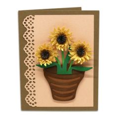a2 sunflower card