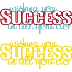wishing you success phrase