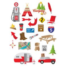 camping planner stickers