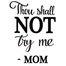 thou shall not try me