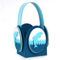 dolphin cameo basket