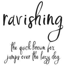 cg ravishing font