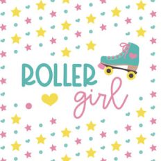 roller girl pattern