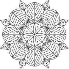 sketch mandala