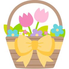 basket of flowers