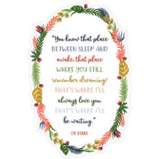 place between sleep and awake quote