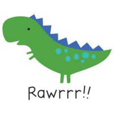 dinosaur rawrrr!!