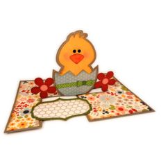 chick half egg impossible card