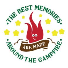 the best memories are made around the campfire