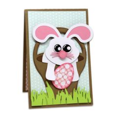 happy easter twist pop card