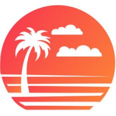 vintage sunset