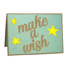 a2 make a wish pop-up card