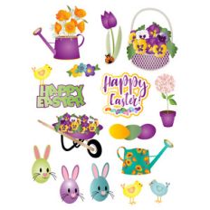 easter-themed planner stickers