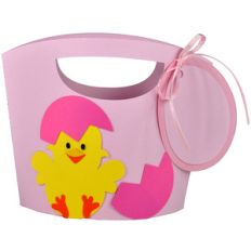 easter chick tote