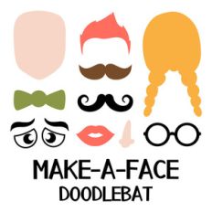 make-a-face doodlebat