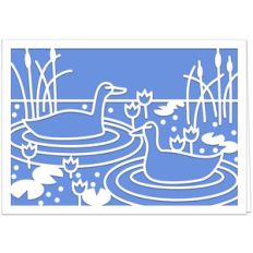 duck pond card