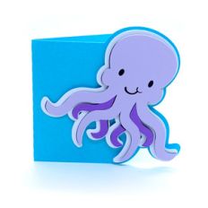 baby octopus card