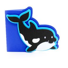 baby orca whale card