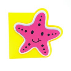 baby starfish card