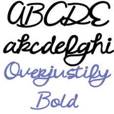 zp overjustify bold