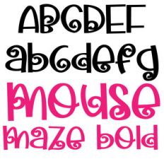 zp mouse maze bold