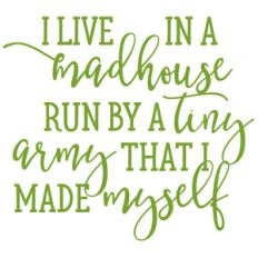 i live in a madhouse