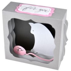 silly kitty gift card box