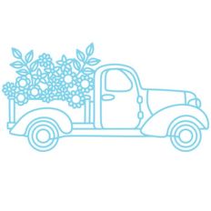 vintage spring truck