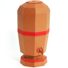 clay water filter box