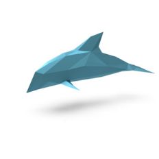 3d dolphin