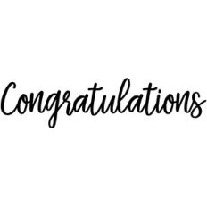 congratulations