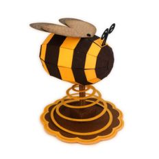 bee 3d form spiral base